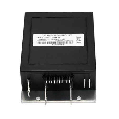 1206SX 73144G06 36V 300A 9-Pin Motor Controller for EZGO TXT Medalist 1995-2000 with DCS, Electric Golf Cart Speed Controller Replacement for Curtis 73144G01-G06 1206SX-005 by Xxamz - Used condition - US$153.24