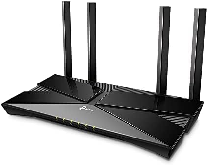 TP-Link Next-Gen Wi-Fi 6 AX3000 Mbps Gigabit Dual Band Wireless Router, OneMesh Supported, Dual-Core CPU, TP-Link HomeShield, Ideal for Gaming Xbox/PS4/Steam, Compatible with Alexa (Archer AX53)