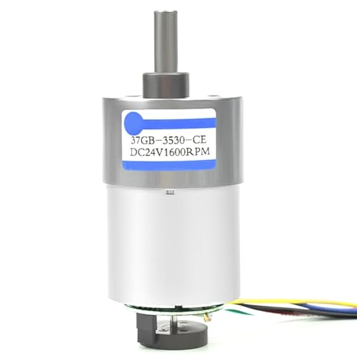 Moteur engrenages CC 12V 1600 tr/min JGB37-3530 diamètre 37 mm encodeur PWM