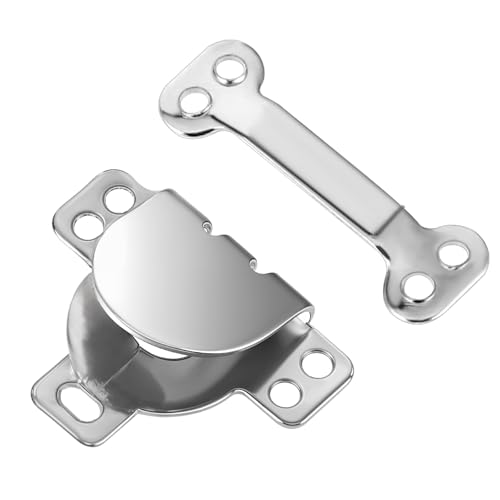 ZEYIYER 12 Sets Hook and Eye for Sewing, Metal Closure, Easy to Sew Repair Hooks and Eye Replacement Clasps...