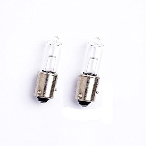 Zmshun 2Pcs Baw9S Hy21W 12V 21W Clear Glass Car Turn Signal Lamp Baw9S Auto Bulbs Car Halogen Indicator Brake Fog Reverse Light Bulb Car Baw9S Bulb Baw9S Dc12V 21W #TOP6