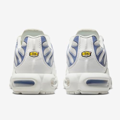 Nike Air Max Plus Damen Schuhe (DZ3671-104, Summit White/Light Armory Blue/Football Grey), Summit White/Light Armory Blue/Football Grey, 37.5 EU