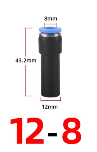 Raccord Enfichable Coudé G 1/8"-4mm, IQS-Mini | Air Comprimé Shop - Foto 3