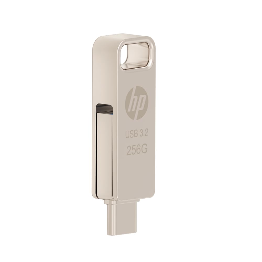 HP x206c 256GB OTG USB 3.2 Tipo-C/Tipo-A, Metálico