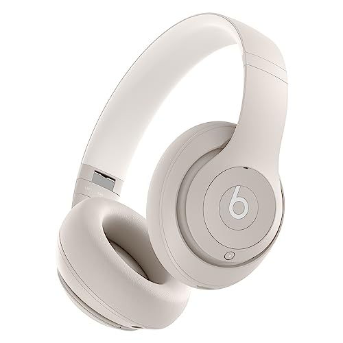 Beats Studio Pro – Wireless Bluetooth Noise Cancelling Headphones – Personalized Spatial Audio, USB-C Lossless Audio, Apple & Android Compatibility, Up to 40 Hours Battery Life – Sandstone