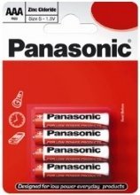 Ukdapper Panasonic R03RZ/4BP étalon de Zinc piles AAA (Lot de 4)