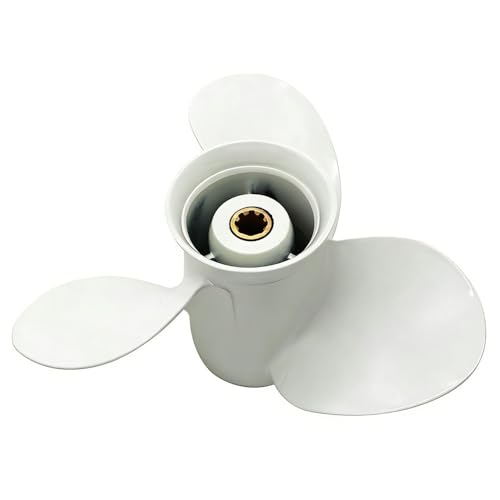 Hélice en aluminium 9 1/4x11-J pour moteur 15HP marine 63V-45943-00-EL bateau
