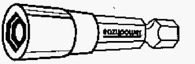 EAZYPOWER Corp 88219 8mm Magnet Nut Setter