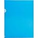 Business Source Transparent Poly File Holders