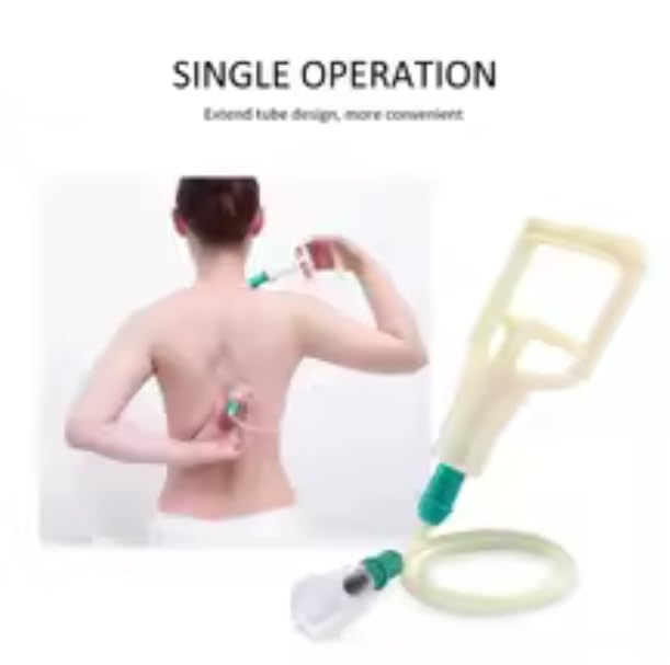 Set 32 Coppette per Coppettazione con Magneti Terapeutici – Ventosa Massaggio Sottovuoto per Sollievo da Dolori Muscolari – Kit Terapia Cinese per Casa