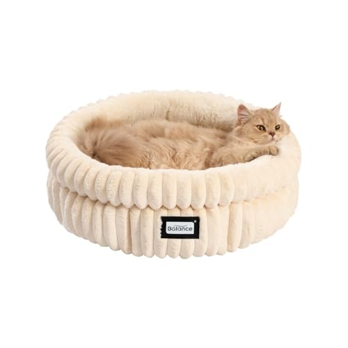 BALANCE Cat Bed Kitten Bed, Washable...