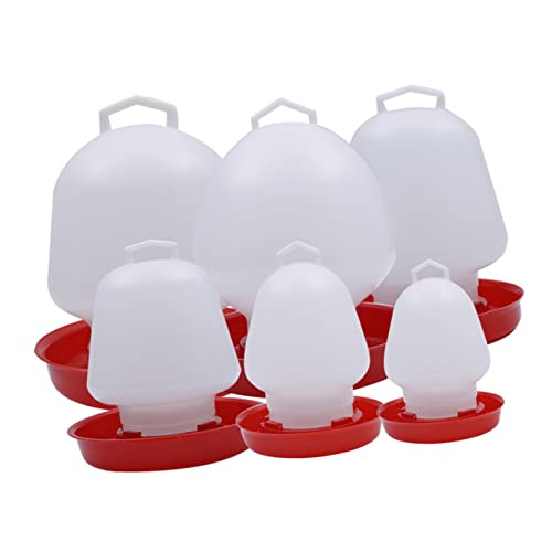 iplusmile シー自動給水器 プラスチック製 家禽用 鳥 ウズラ ハト対応 水の適量供給 節水設計 飼育場向け 簡単設置