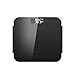 Waage Digitalwaage Digitale Waagen, Elektronische Waage Haushalt Kleine Badezimmerwaagen Präzisionswaagen Menschliche, USB Charging, Durable Mädchen Schlaf Masse 180kg / 400lb (Color : Black)