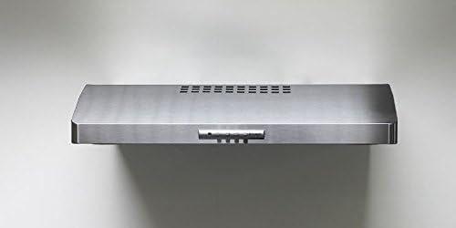 Faber LEVA36SS300-B 36" 300 CFM Levante I Under Cabinet Range Hood, Stainless Steel