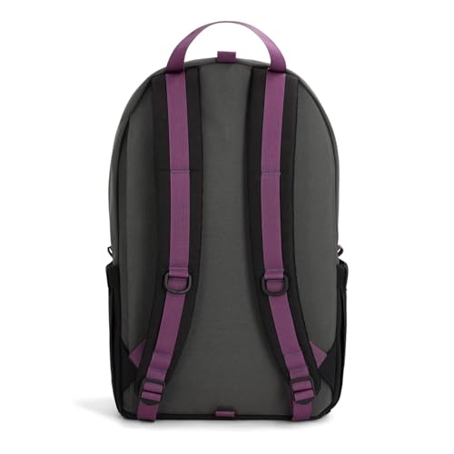 Image of Topo Designs Daypack Classic Backpack - Daily Carry Pack Designed in Denver, Functional Travel Bag, Recycled Nylon, 2 Padded Laptop Sleeves, 21L (Asphalt /Black)