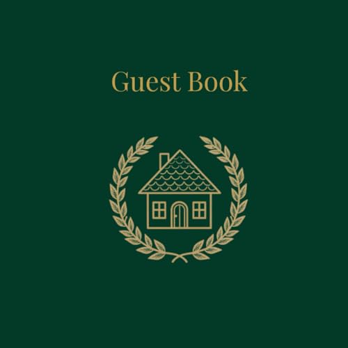 Guest Book for Vacation Rental, Airbnb & Boutique Hotels: Elegant Forest Green & Gold Design": Premium Hardcover Feel, 100 Pages for Guest Comments & Memories image 2