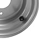 aqxreight 7 Zoll ATV Rad Rand Aluminiumlegierung Design 3 Bolzenlöcher 16x8.00-7 Rad Rand Erhöhte Grip Fit für ATV GO Kart Quad Dirt Bike Silber