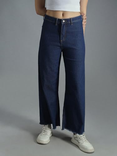 Image of HIGH Star Women's Straight Fit Mid Rise Jeans