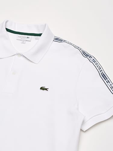 Lacoste Men's Seasonal Short Sleeve Regular Fit Shoulder Taping Polo2