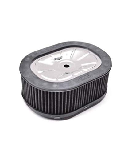 Luftfilter 15 oval schwarz mittig gerippt 64-73