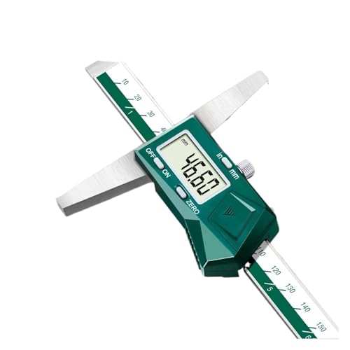 バーニアキャリパー 測定範囲 キャリパー デジタルデプスキャリパー 1141-150A 200A 300A(1141-300A 0-300)