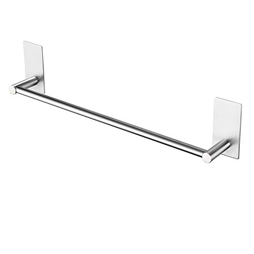 YIGII Toallero Baño Fuerte Adhesivo - 40 CM Toallero Barra Acero Inoxidable Sin Taladrar