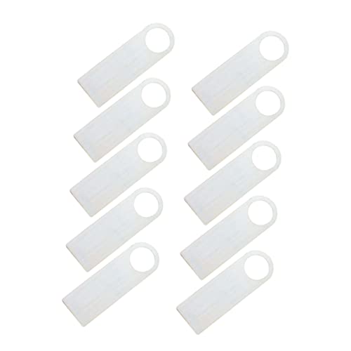 COHEALI Wooden Door Hanger 10pcs Blank Door Hanging Plates DIY Decor Supplies for Home