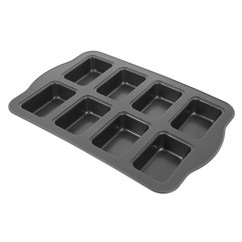 Cabilock Loaf Baking Pan Carbon Steel Non Stick Bread Mold for Shaped Loaves for Home Bakeries and Cavity Design for Versatile Baking