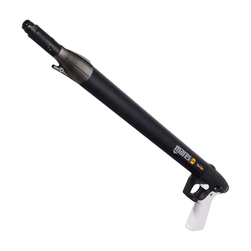 Mares Sten Speargun for Spearfishing - High-Speed Firing Hydrodynamic Precise Pneumatic Spear Gun with 13 mm Inner Barrel & 8 mm Threaded Shaft - 58 cm with Power Regulation