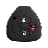KeyGuardz Keyless Entry Remote Car Key Fob Outer Shell Cover Rubber Protective Case For Toyota Corolla 4Runner Yaris Scion Tc