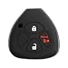 KeyGuardz Keyless Entry Remote Car Key Fob Outer Shell Cover Rubber Protective Case For Toyota Corolla 4Runner Yaris Scion Tc