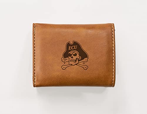 Image of Rico Industries NCAA Laser Engraved Trifold Laser Engraved Tri-Fold Wallet - Men's Accessory