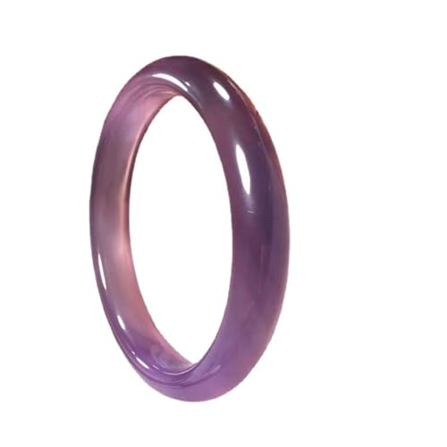 Bracelet en pierre de l'empereur violet YCQYM pourpre rosâtre