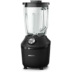 Licuadora Philips Philips 3000 Series Batidora ProBlend Crush, Sistema ProBlend, Capacidad Máxima de 2L, Capacidad Efectiva de 1,25L, 2 Ajustes de Velocidad + Turbo (HR2291/41)