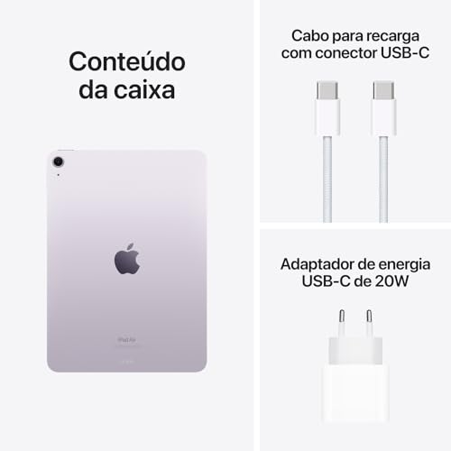 Apple 2024 iPad Air de 11 polegadas (Wi-Fi, de 256 GB) - Roxo (M2)