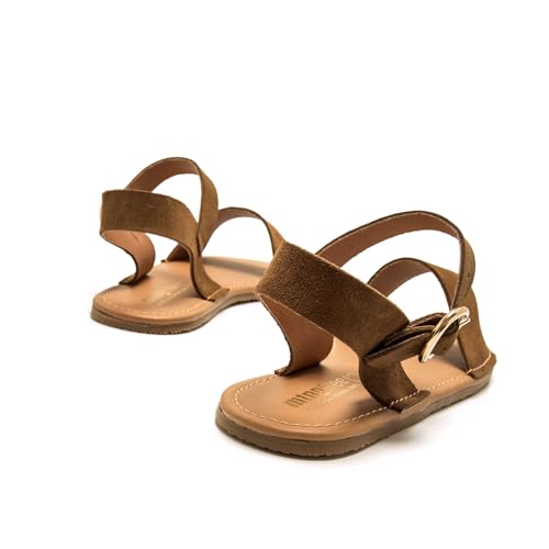 Mtng Para Mujer. 55904 Sandalias Free-Lara MarróN (36), Plano, Hebilla, Casual - 3