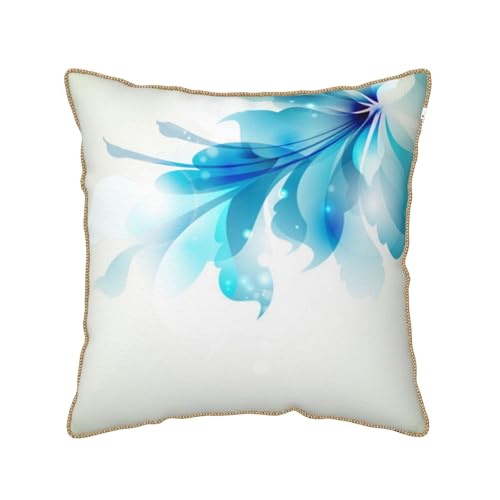 Housse de coussin en velours doux lavable avec fermeture éclair invisible - 2