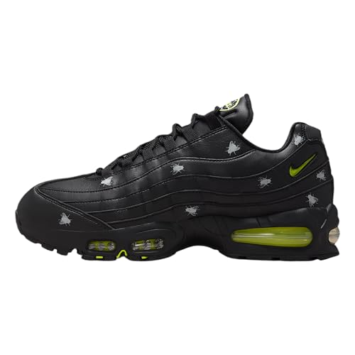 Negro / Amarillo Neón Nike Air Max 95 PRM M, Negro Amarillo, 12.5