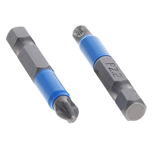 Utoolmart Pozidriv Screwdriver Bits, Pz2 Pozidriv Head Magnetic Screw Driver Bit, With 1/4 Inch Hex Shank, 50Mm Length S2 Steel Screw Driver Kit Tools, For Repair Work, 25 Pcs #TOP18
