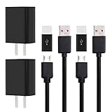 2Pack Chargers for Amazon Fire TV Stick, All Kindle Fire Tablets, Compatible with Samsung S7 S8...