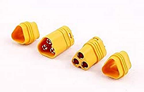 YUNIQUE UK IH-E4BV-ZGBK 5 Pairs MT60 3.5mm Motor Plug Connector Set for RC Multicopter Quadcopter Airplane
