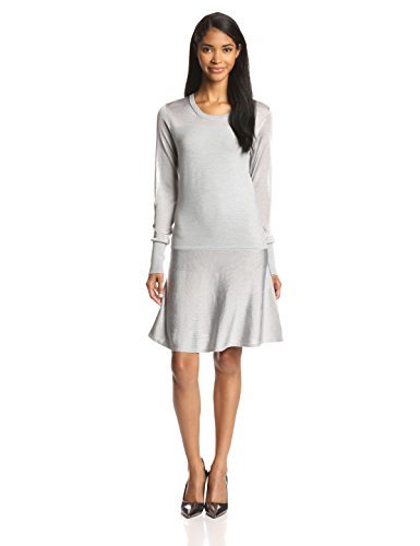 Rebecca Minkoff Womens Leigh Trumpet Hem Sweater Dress | Desertcart Guyana
