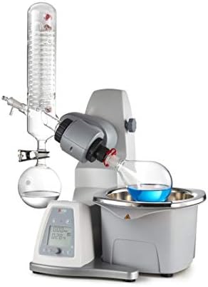 DLAB 6030110121 Rotary Evaporator with Set of Glassware verticalinclude 18900173condenser (1000ml)
