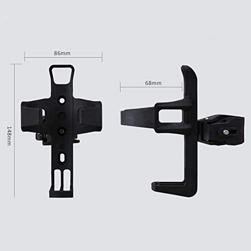 DECDEAL Suporte de copo de bicicleta Suporte de garrafa de bebida de bicicleta de motocicleta Garraf