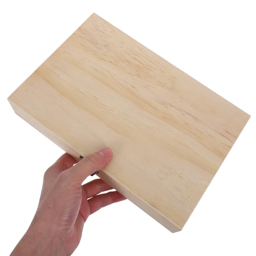 Caja de almacenamiento de madera para cigarros y objetos pequeños TOPBATHY 3