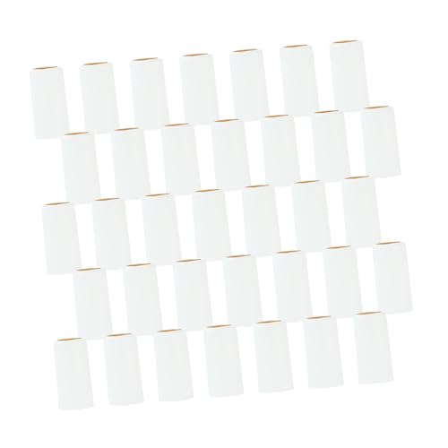 BRIGHTFUFU Wine Bottle Capsule Heat Shrinker 50pcs Multi-functional Bottle Caps White Pvc for Collection and Decor