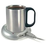 Chauffe-tasse USB : fonctionne avec windows xp, 2000, me, 98 os 86, chauffe-tasse USB