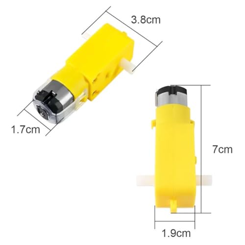 Image of 1Pcs Dc 300 rpm Bo Motor Dual Shaft Smart Car Robot Gear for Arduino