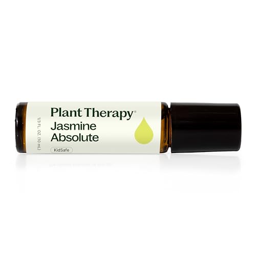 Plant Therapy Jasmine Sambac Absolute Pre-Diluted Essential Oil Perfume Roll-On
