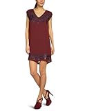 antik batik bluse  Antik Batik Damen Kleid (mini), ROSS1TDR, Gr. 38, Rot (burgundy)